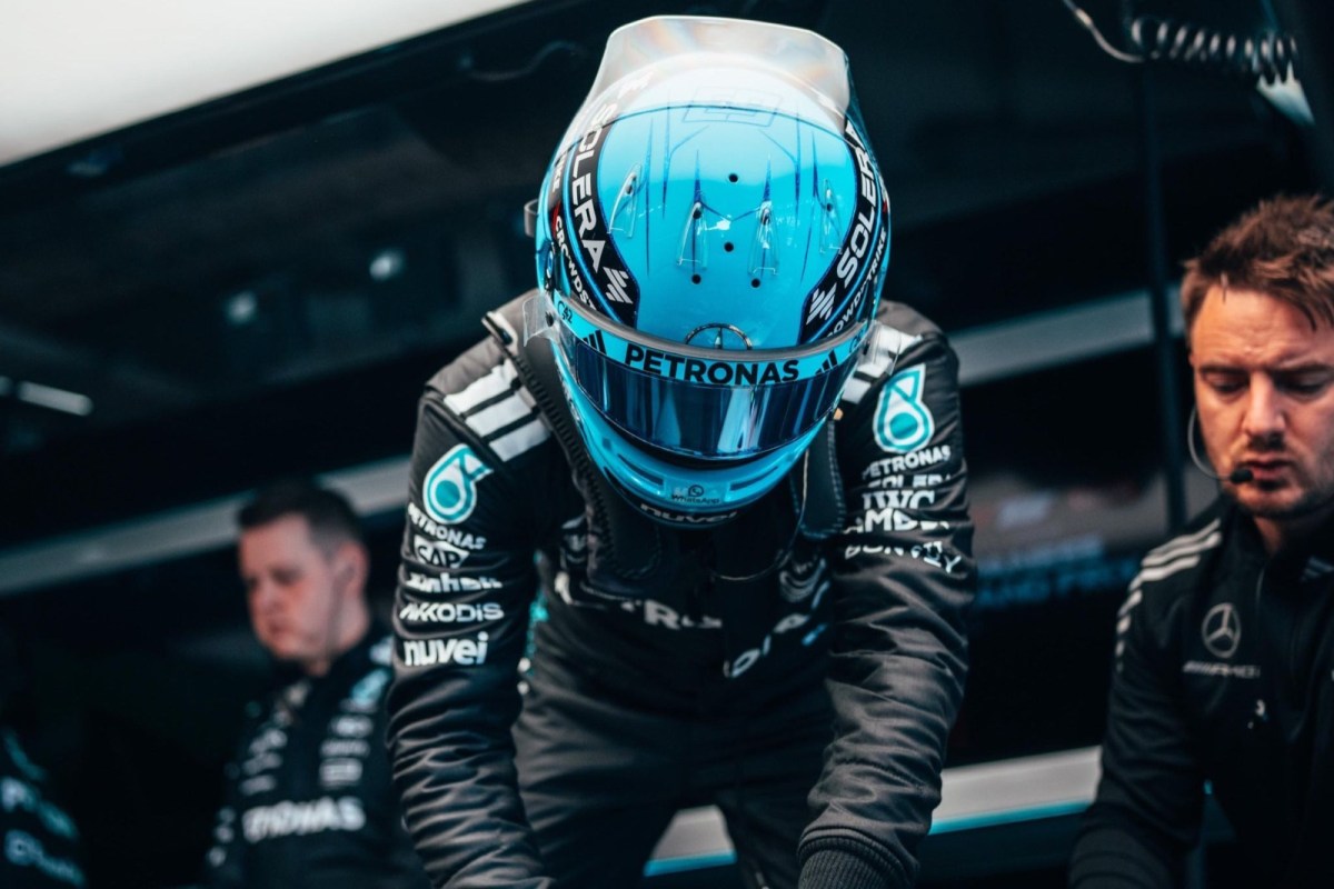 Mercedes decide trocar bateria e central eletrônica de motor de Russell no Japão