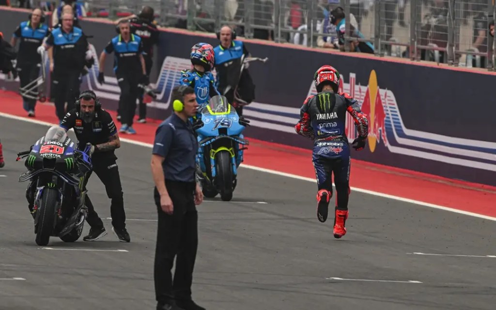 Aprilia critica el caos en la largada del GP de las Américas: “Perjudica al espectáculo”