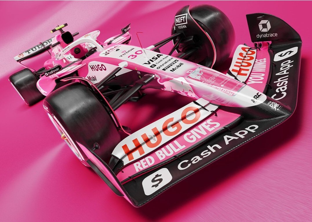 Racing Bulls aposta no rosa e divulga pintura especial para GP de Miami