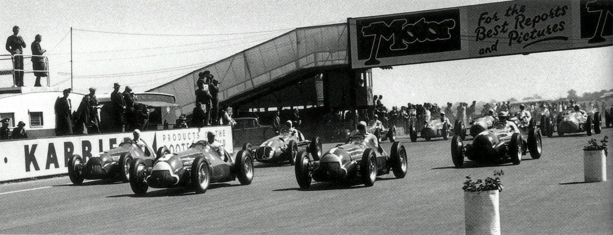 Fangio, Farina y un príncipe en la grilla: Así fue la primera carrera de la historia de la F1