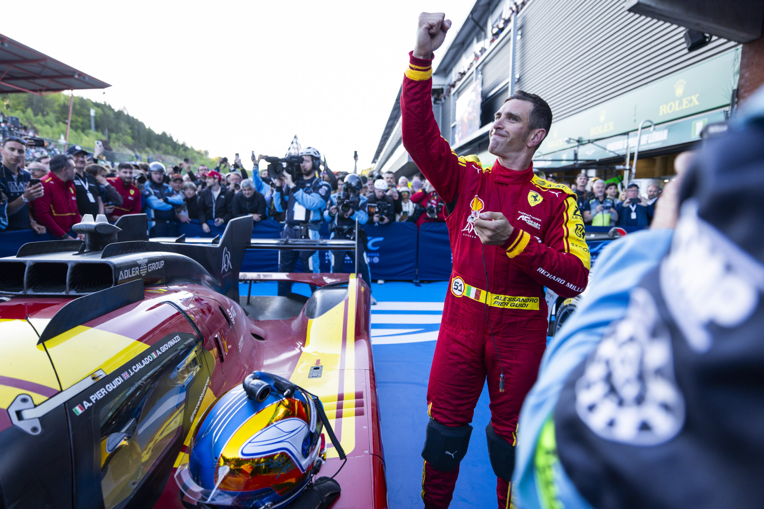 Pier Guidi celebra vitória “inacreditável” nas 6H de Spa e já se vê pronto para Le Mans