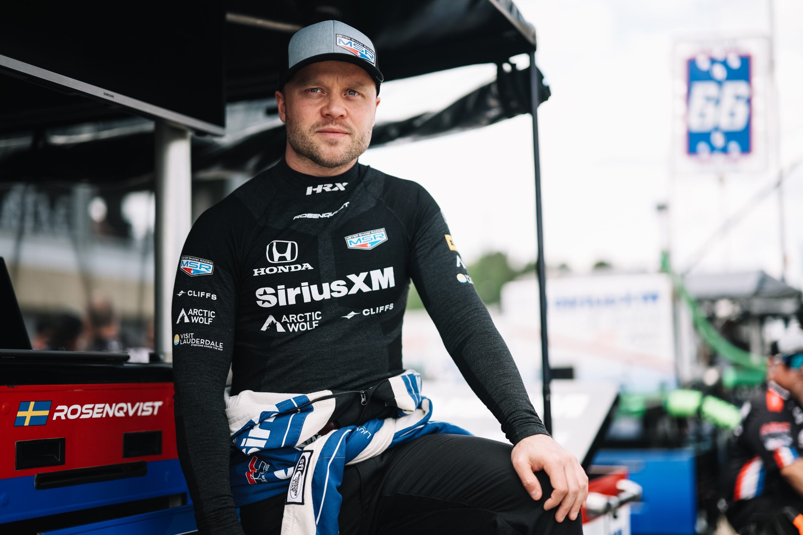 Rosenqvist exalta carro “fenomenal” e celebra 1º pódio na Indy 2025: “Merecemos”