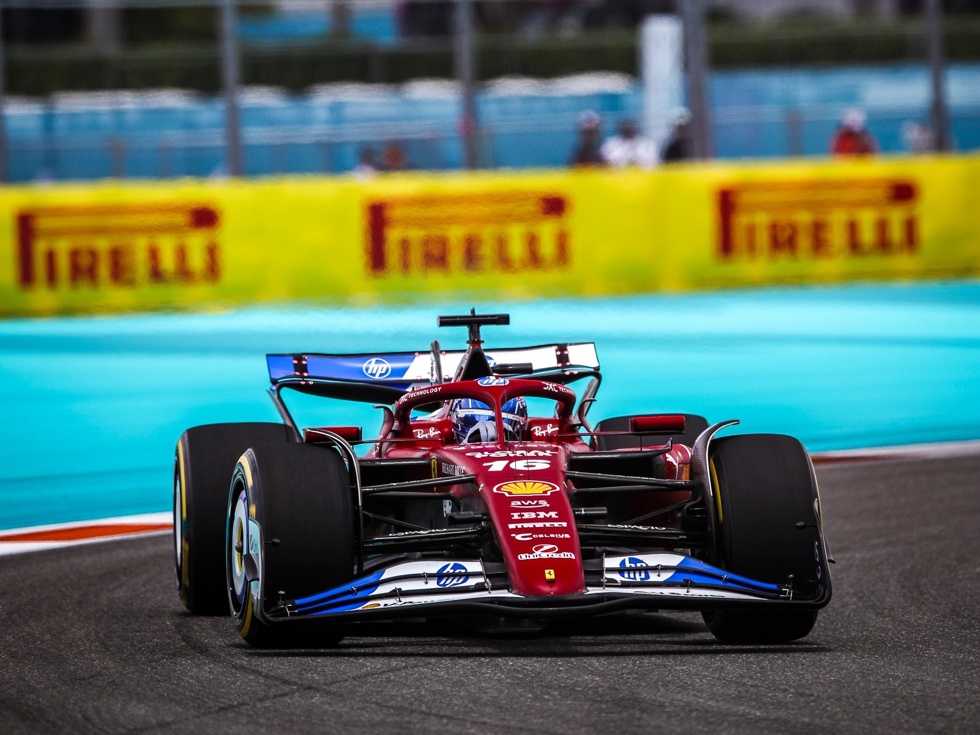Leclerc se alegra con 6º puesto en la grilla de la sprint de Miami: «Es el ritmo del coche»