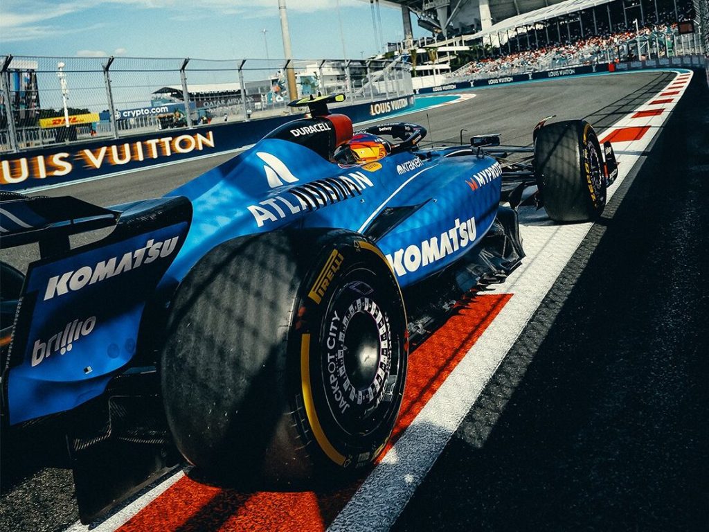 Sainz se entusiasma con la «mejor clasificación del año» para Williams en Miami