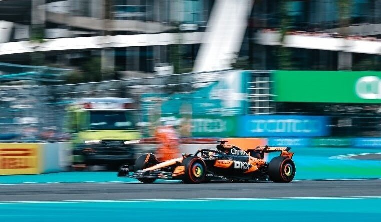 McLaren dice que clasificación en Miami «no fue ideal», pero resta importancia: «Fue buena»