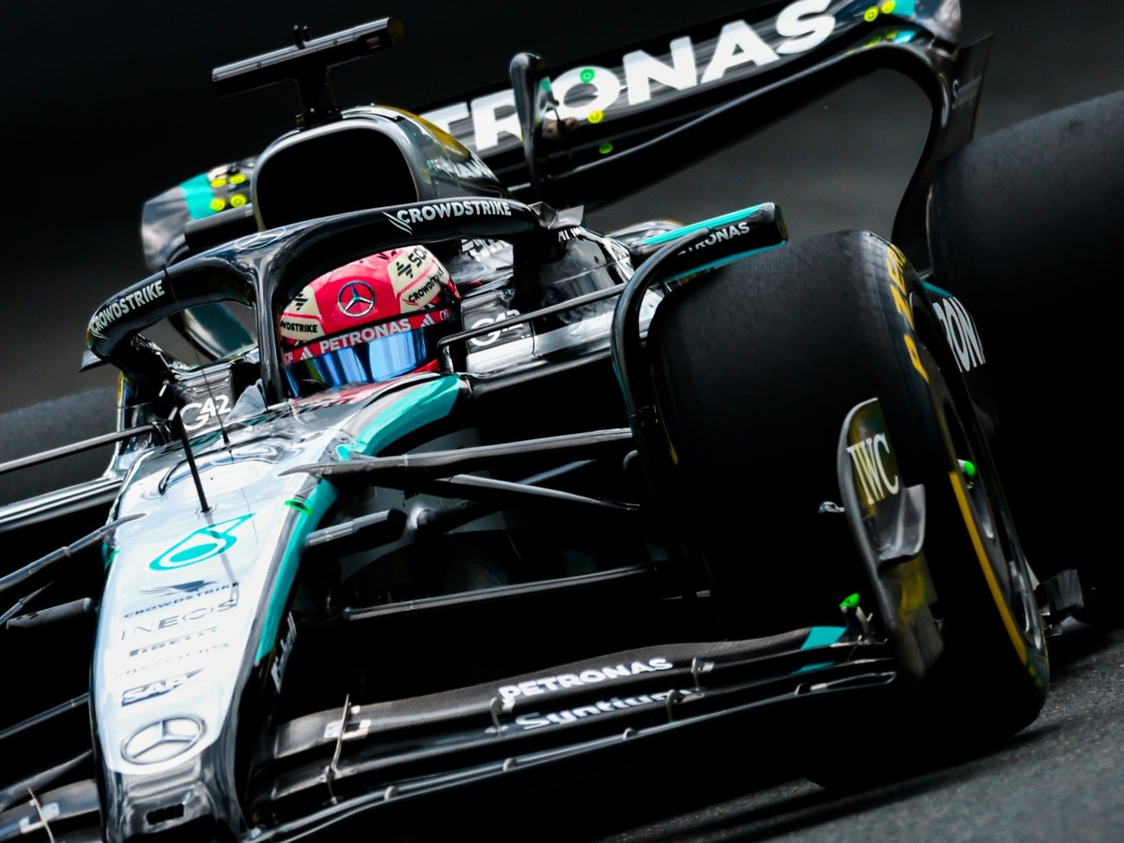 Russell ve a Verstappen y McLaren «fuera de alcance» en Miami: «El podio sería la victoria»