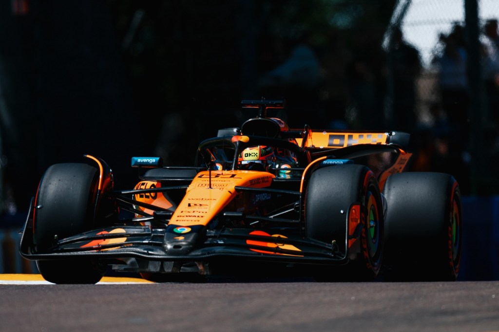 Piastri lidera 1-2 de McLaren en primer ensayo del GP de Emilia Romaña; Colapinto, 17°