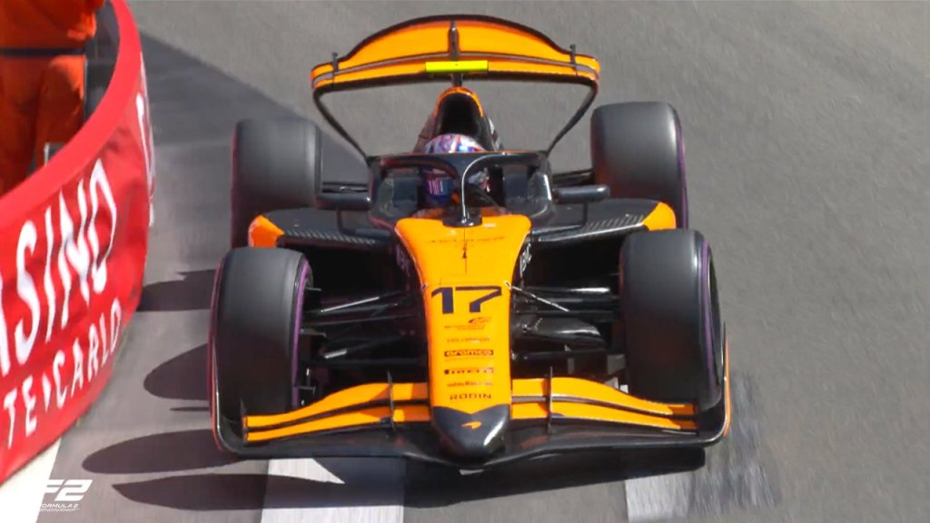 Dunne supera a Martins por 0s003 conquista la pole position de la Fórmula 2 en Mónaco