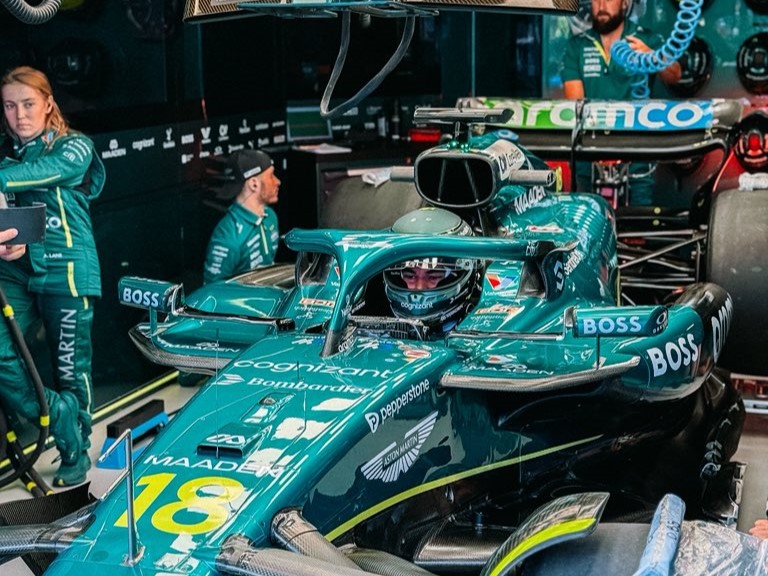 Stroll recibe un puesto de sanción para la grilla del GP de Mónaco por el incidente con Leclerc