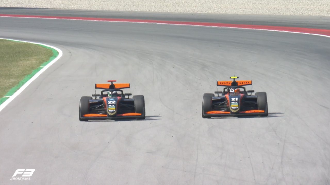 Domingues gana la sprint de la F3 en España. Ramos completa 1-2 de Van Amersfoort