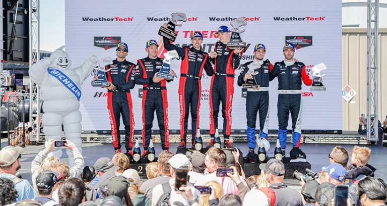 Nasr vê vantagem na ponta do IMSA SportsCar cair em Laguna Seca. Confira classificação