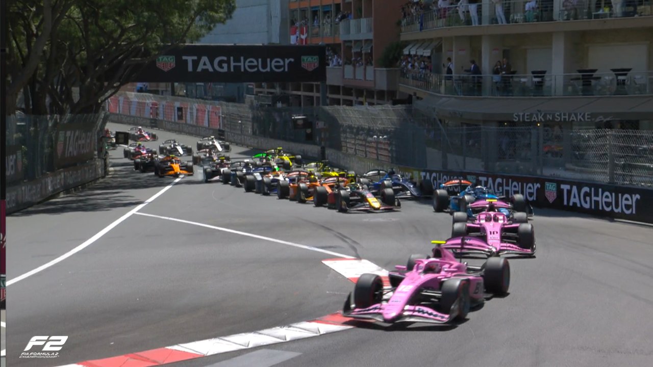 Maini neutraliza ataque de Minì e vence corrida sprint da F2 em Mônaco. Dunne é 9º