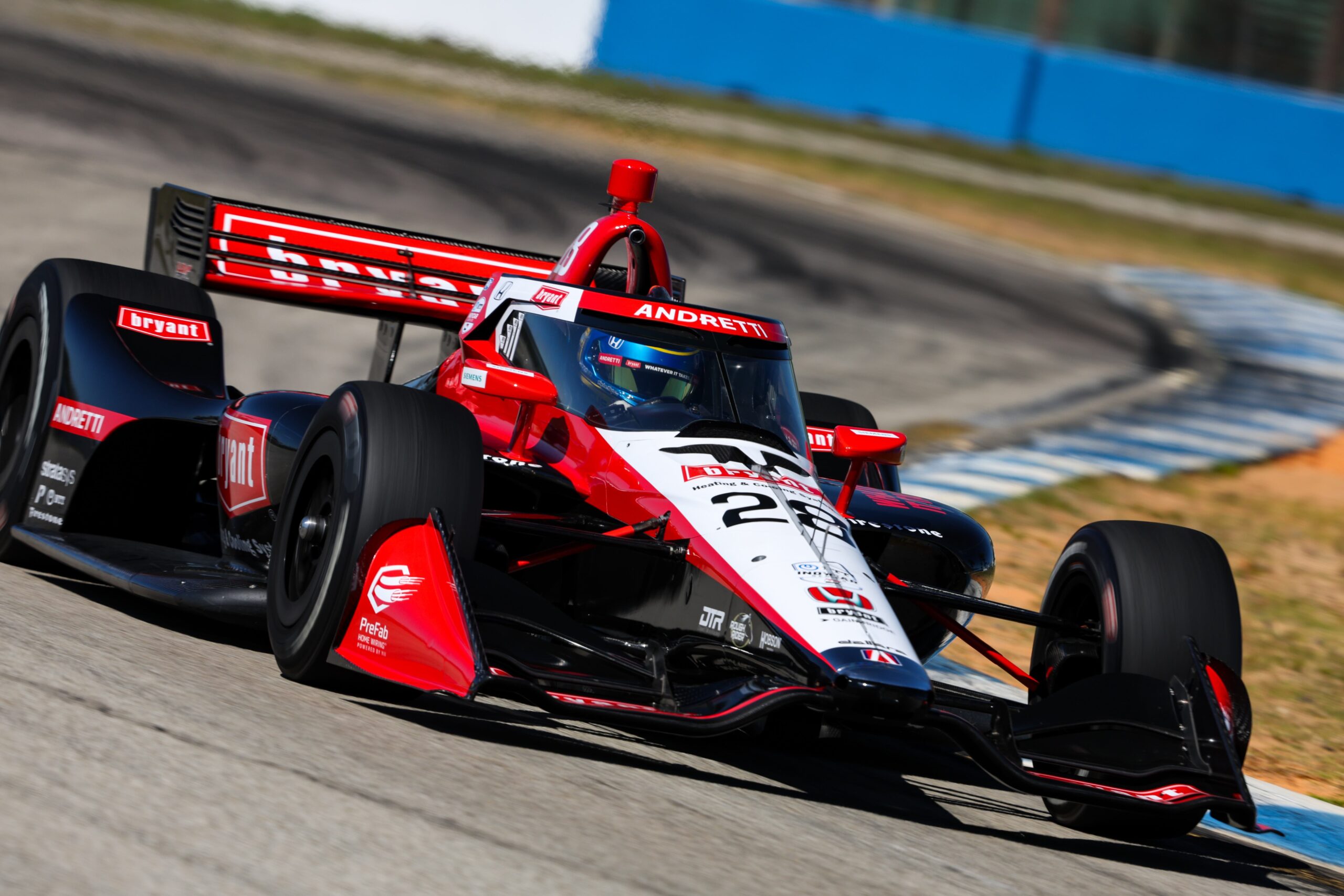 Ericsson mantém bom momento da Andretti e lidera TL1 da Indy no Alabama