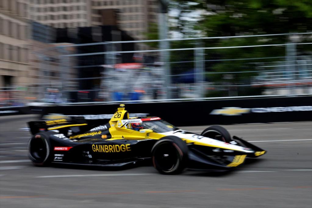 Herta confirma favoritismo de Andretti y conquista la pole en el GP de Detroit
