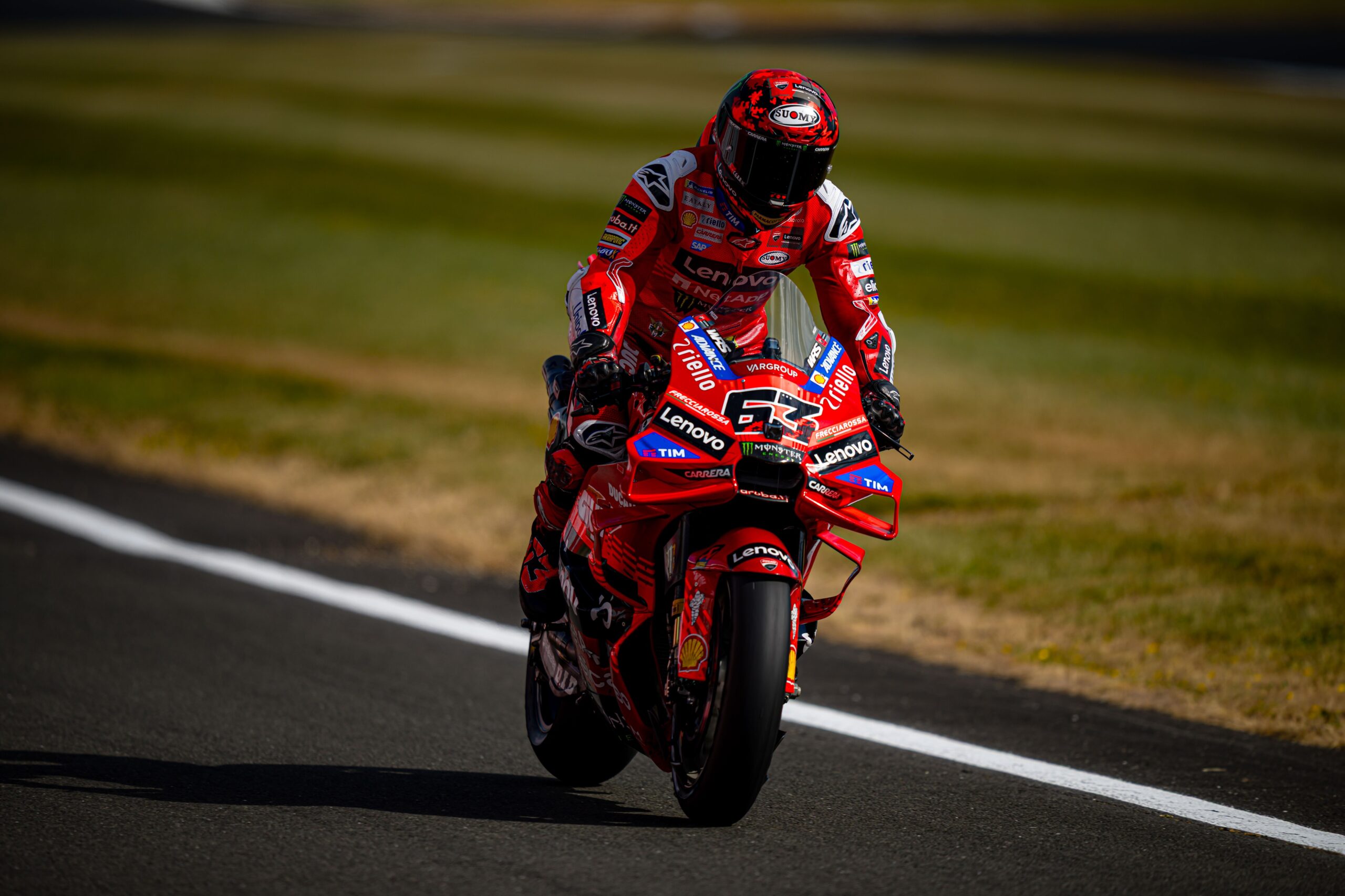 Bagnaia ve Italia como reinicio y asume: «Si no soy competitivo aquí, hay un problema»