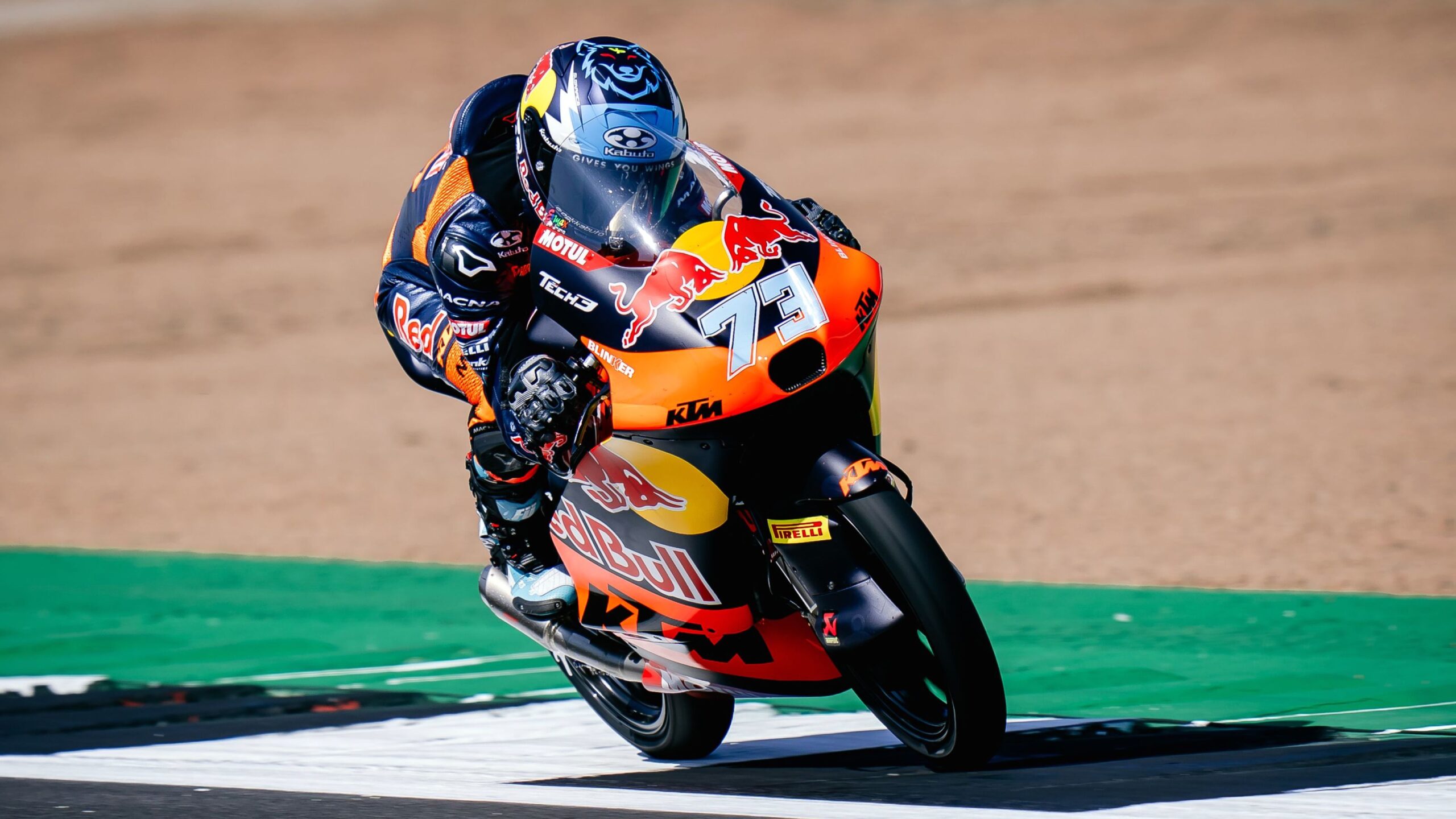 Carpe logra el mejor tiempo del entrenamiento de Moto3 en Silverstone; Perrone, 15°