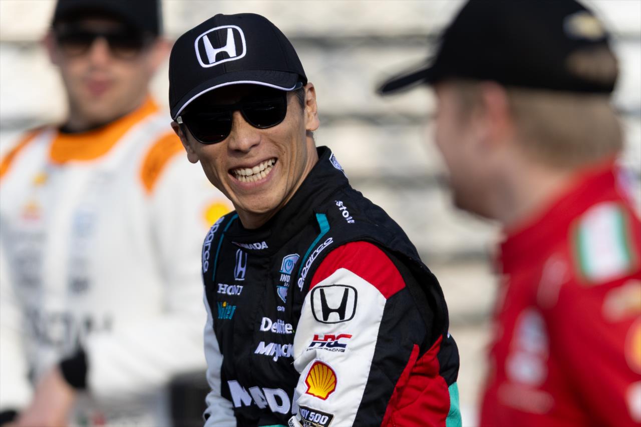 Sato dice tener «70% de confianza» en el coche para buscar su tercera victoria en la Indy 500