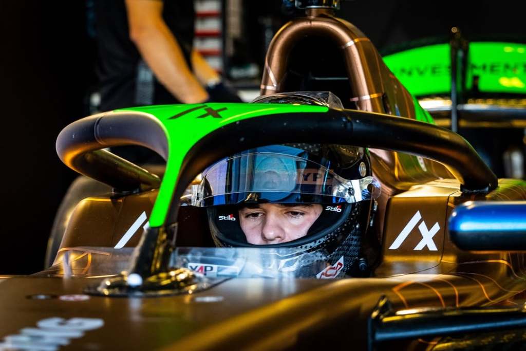 Varrone prueba esta semana un modelo 2023 de la Fórmula 2 en el circuito de Aragón
