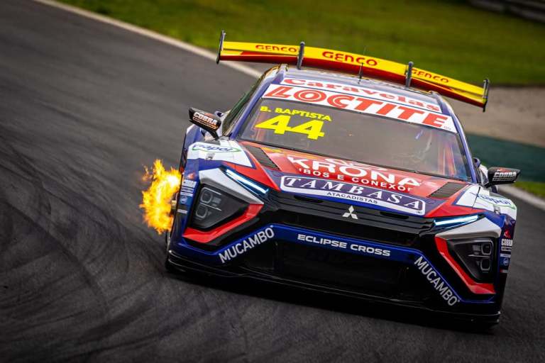 Bruno Baptista não se intimidou com a multa que recebeu da Stock Car (Foto: Rodrigo Guimarães)