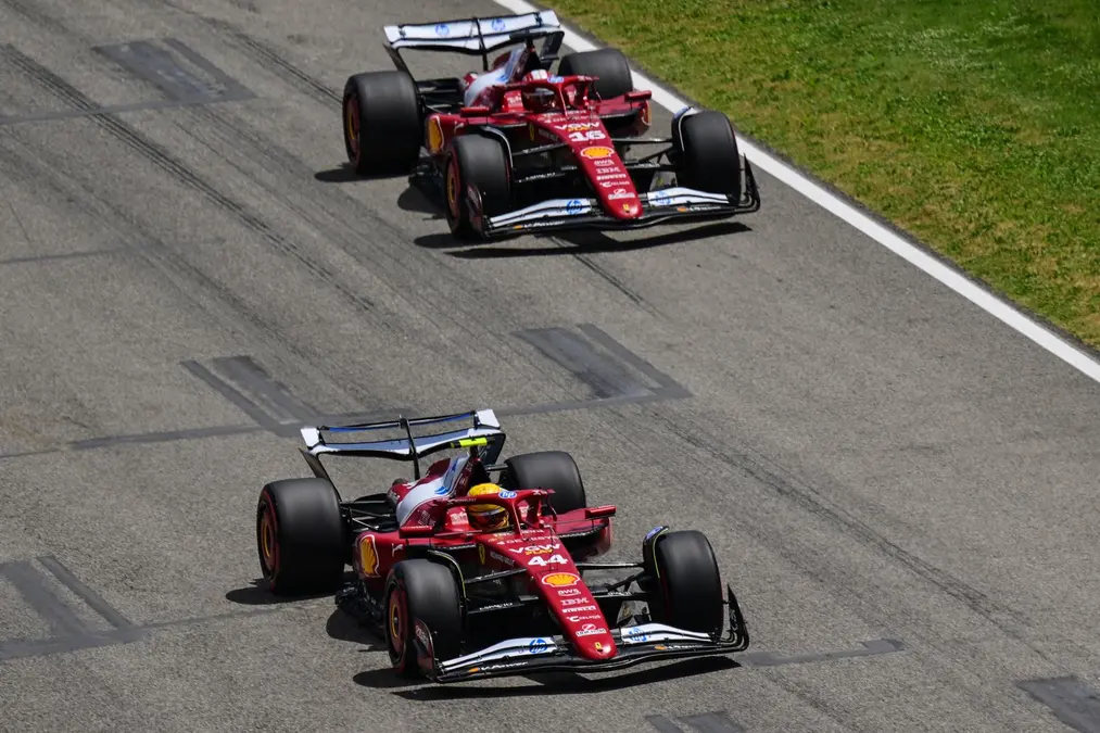 Ferrari, conforme con el “buen trabajo” en Imola y admite que deben mejorar el ritmo