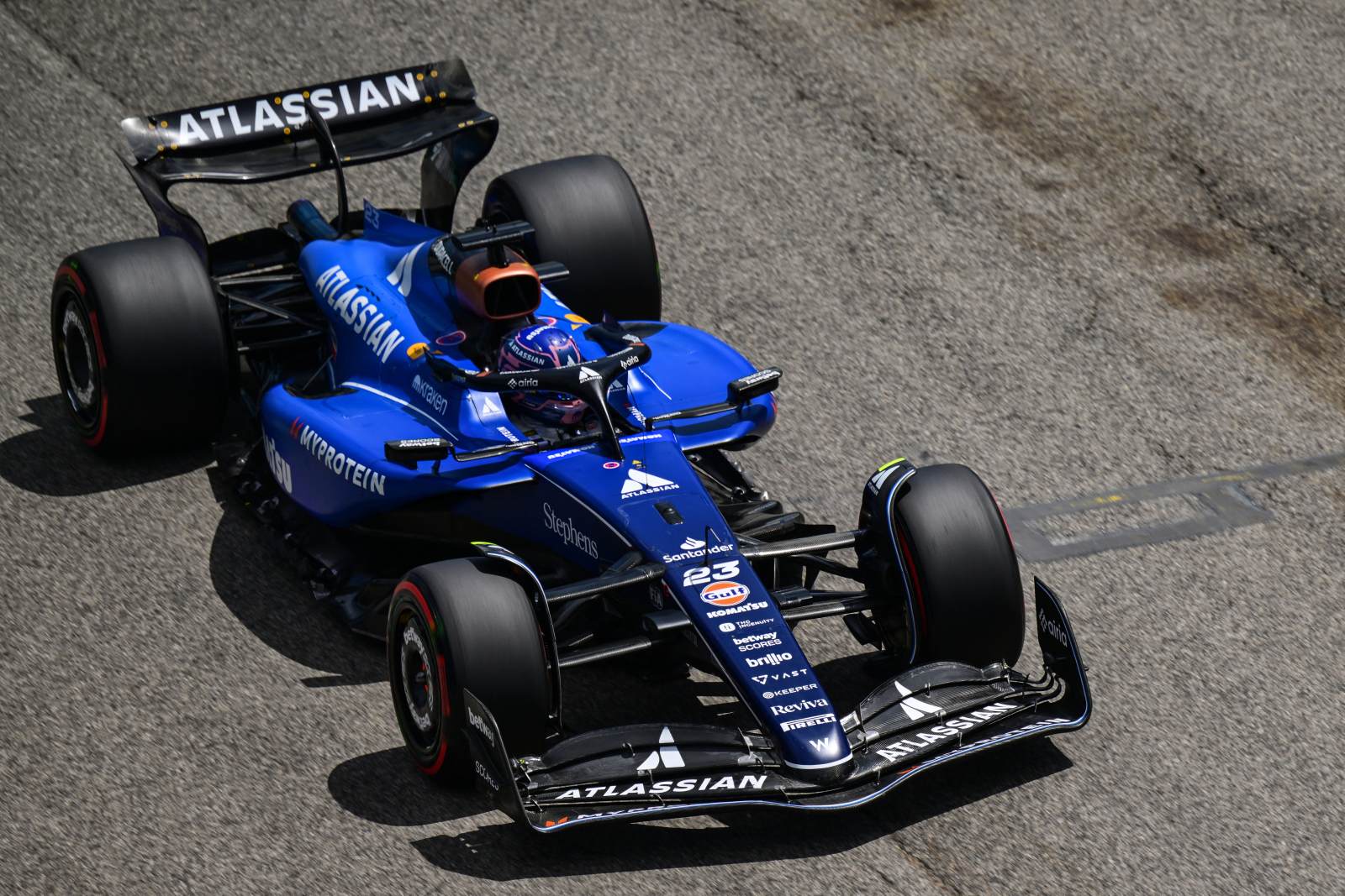 Williams identifica vazamento e conserta carro de Albon antes do GP da Emília-Romanha