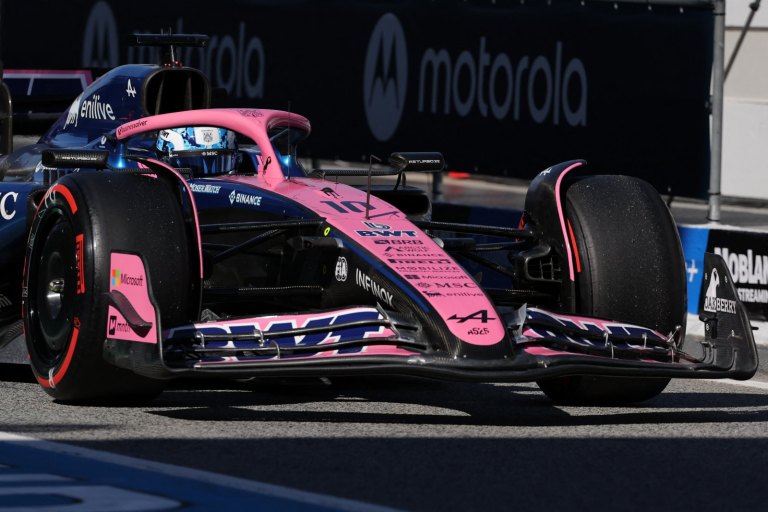 Pierre Gasly saiu satisfeito do GP da Espanha deste domingo (Foto: AFP)