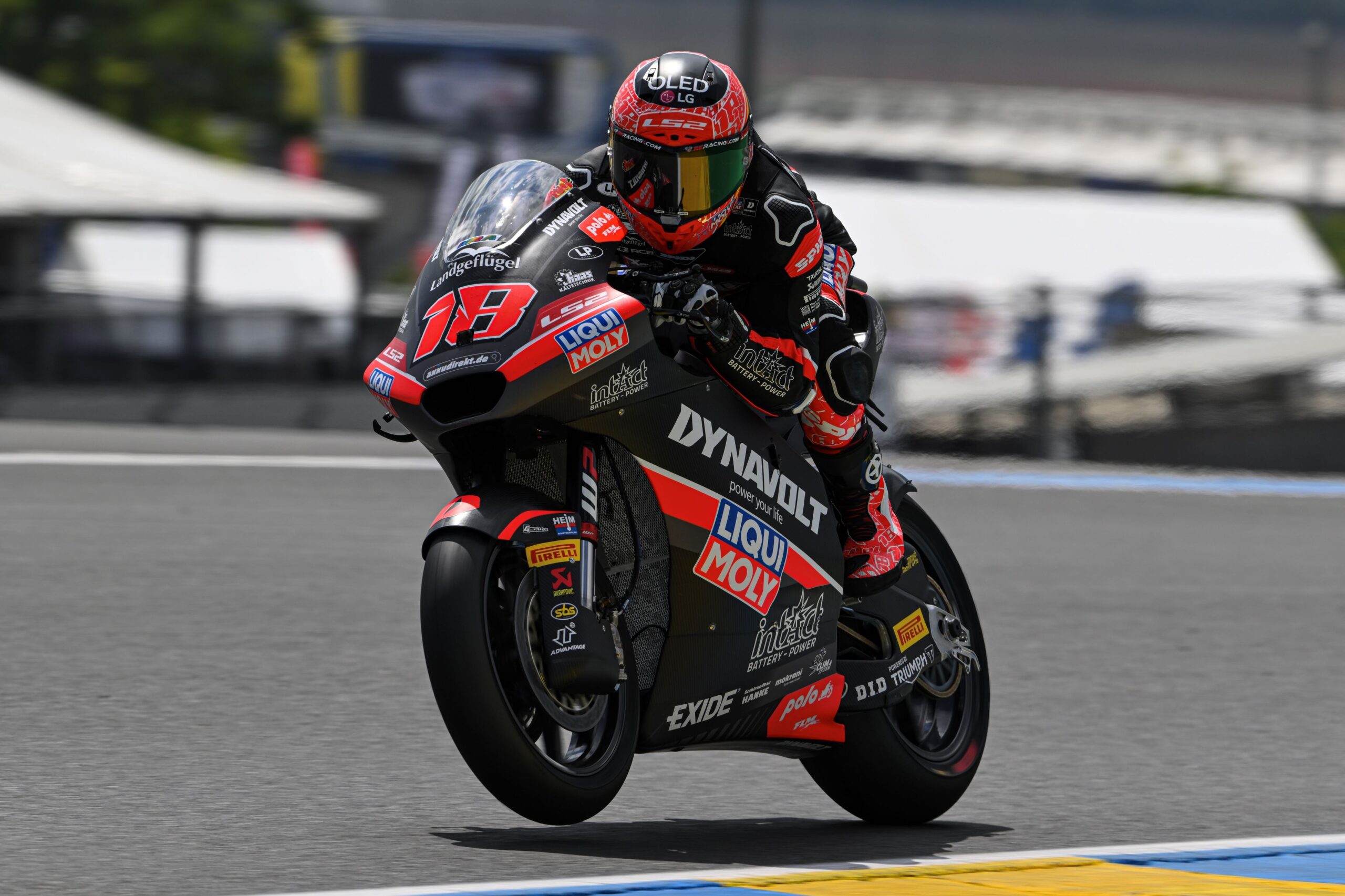González quebra recorde na França e garante outra pole na Moto2 2025. Moreira é 3º