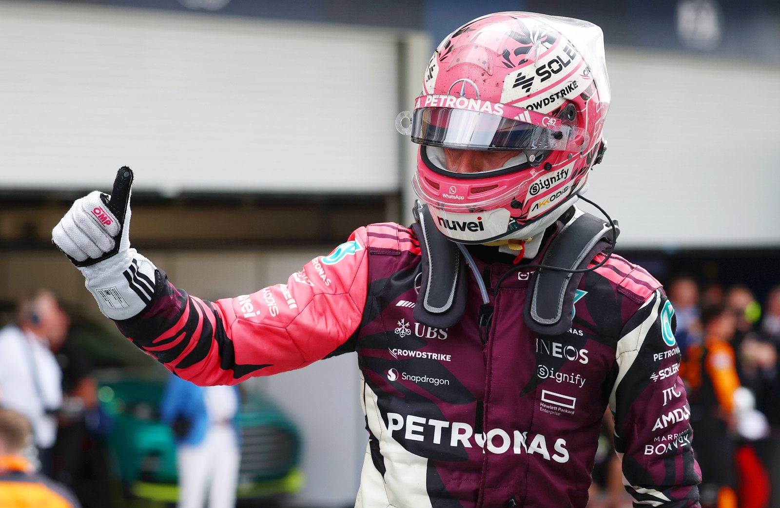 Russell perde coletiva de imprensa pós-pódio do GP de Miami por “razões médicas”
