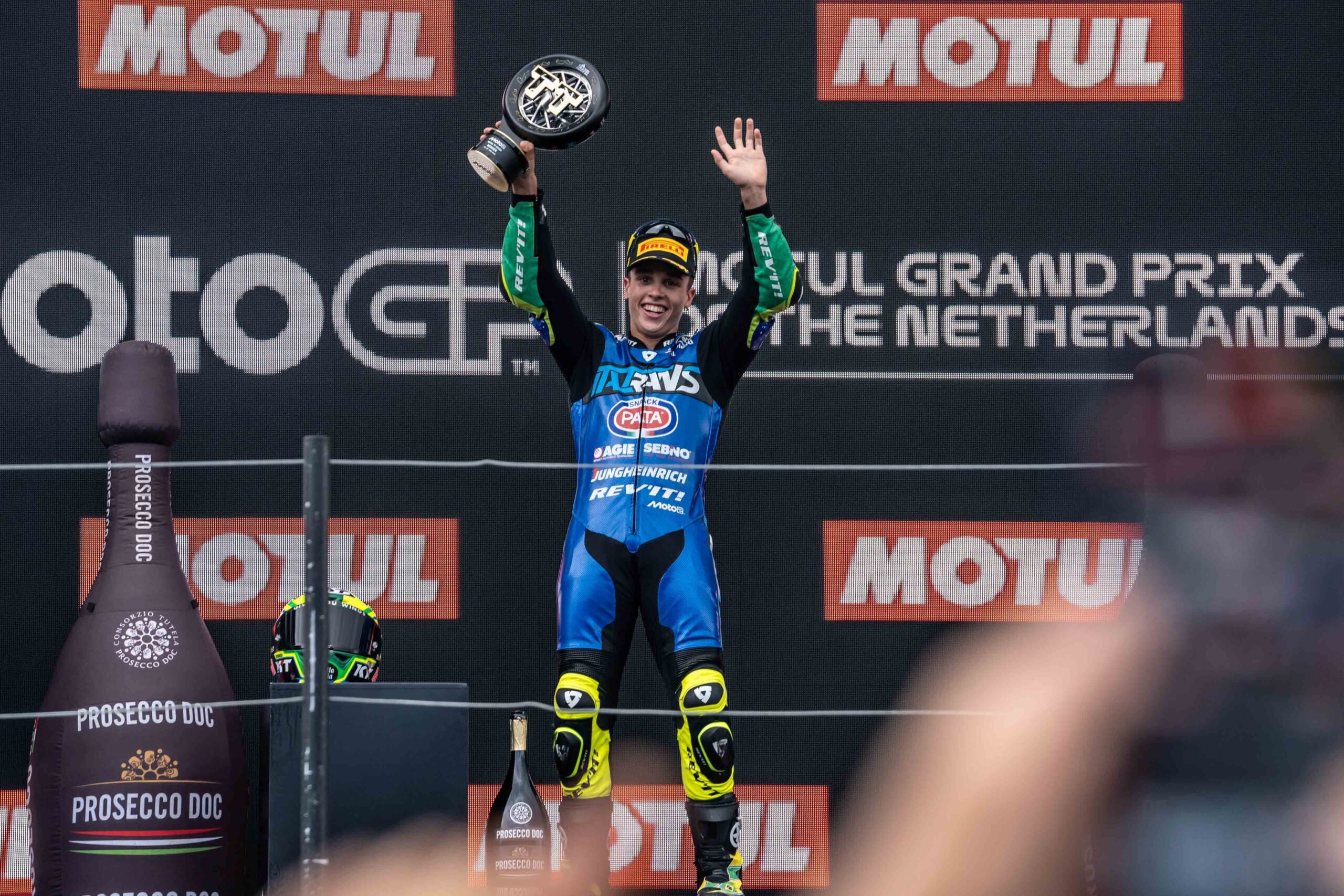 Moreira consolida ótima temporada na Moto2 com vitória cerebral em Assen