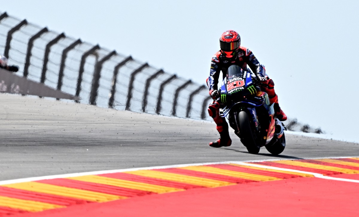 Quartararo vê Aragão “muito ruim” para Yamaha e cobra: “Temos de melhorar muito”