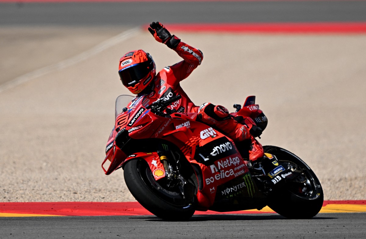Marc Márquez consolida favoritismo com recorde em Aragão e encaminha varrida