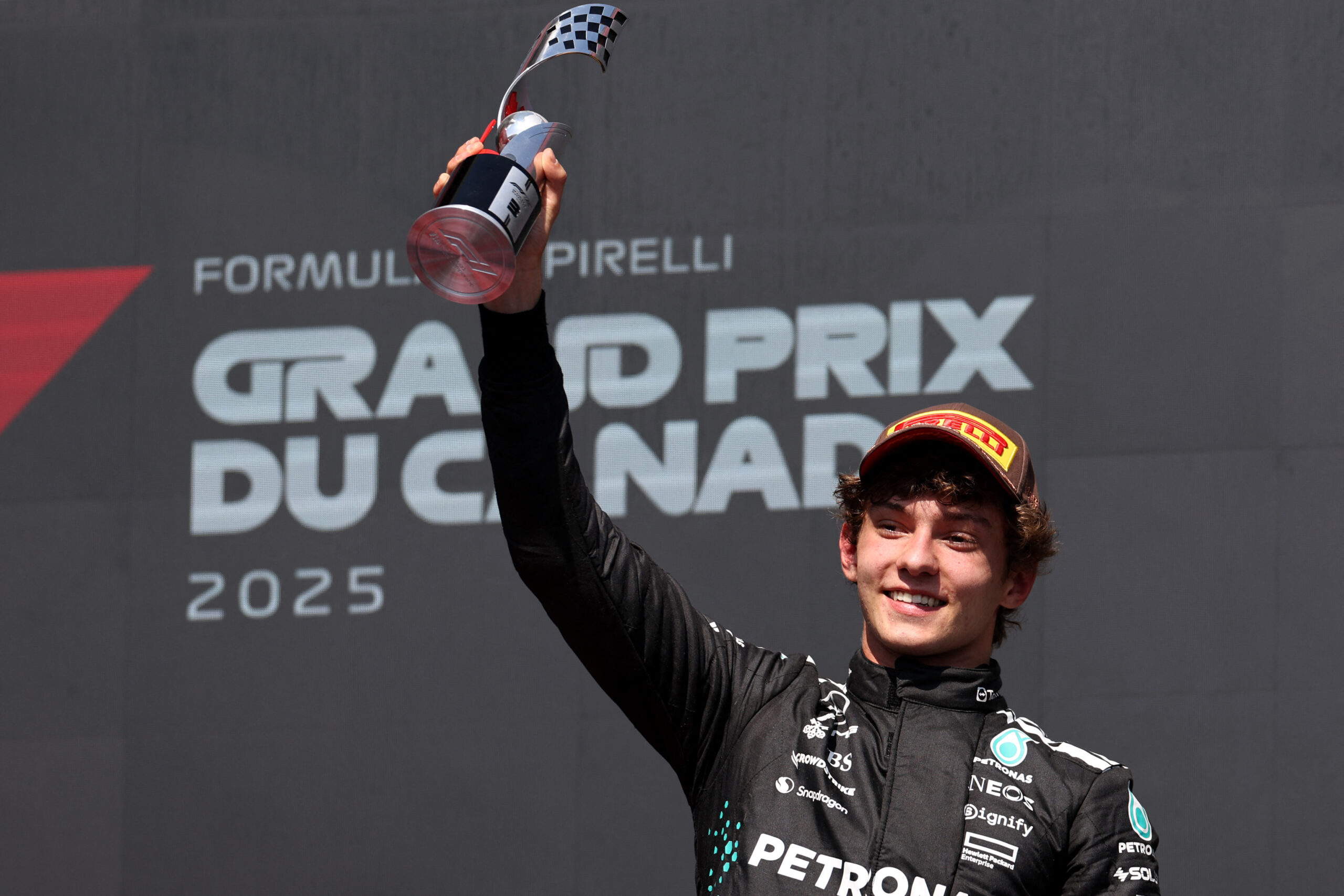 Antonelli vibra com primeiro pódio na F1: “Não tem como comprar essa sensação”