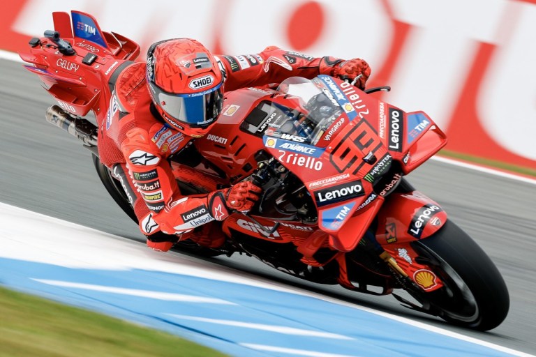 Marc Márquez fechou o dia na sexta colocação em Assen (Foto: AFP)