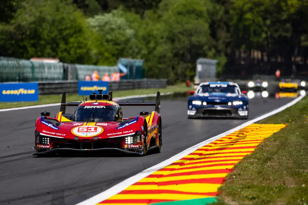 Ferrari pierde peso y gana potencia en el Balance de Performance de las 24 Horas de Le Mans