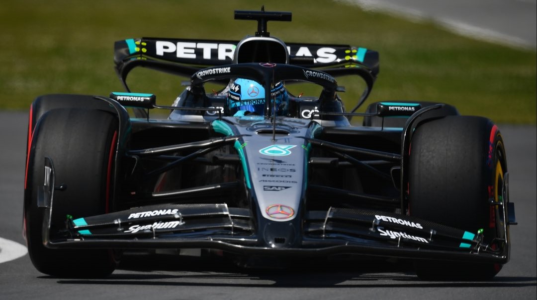 Mercedes cambia por completo los motores de Russell y Antonelli para el GP de Canadá