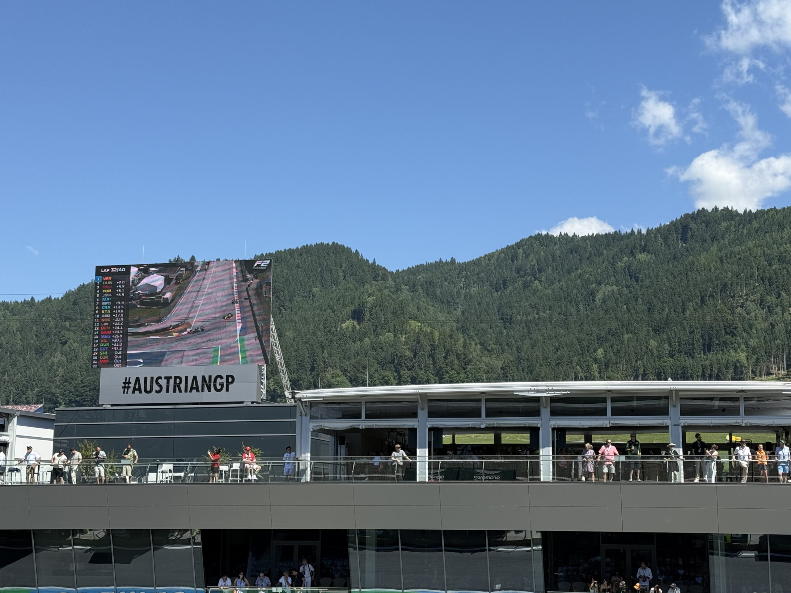 F1 tem domingo ensolarado e de forte calor para disputa do GP da Áustria