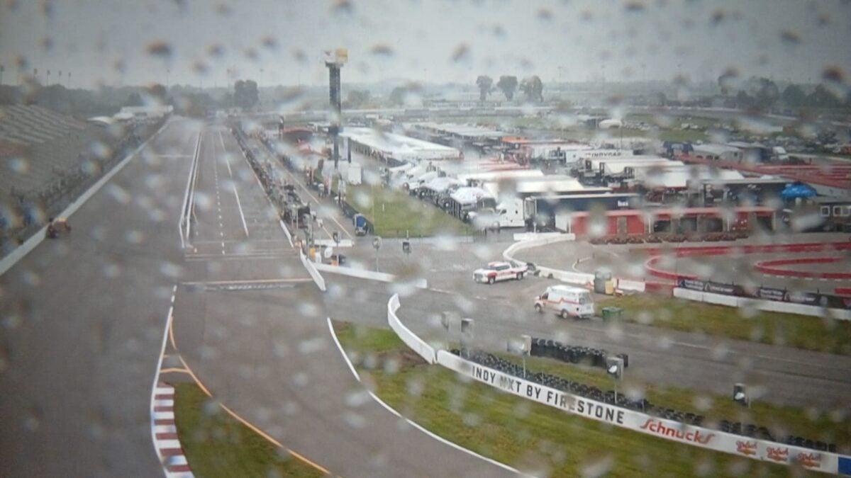 IndyCar anuncia cambios en la programación del GP de Gateway debido a la lluvia