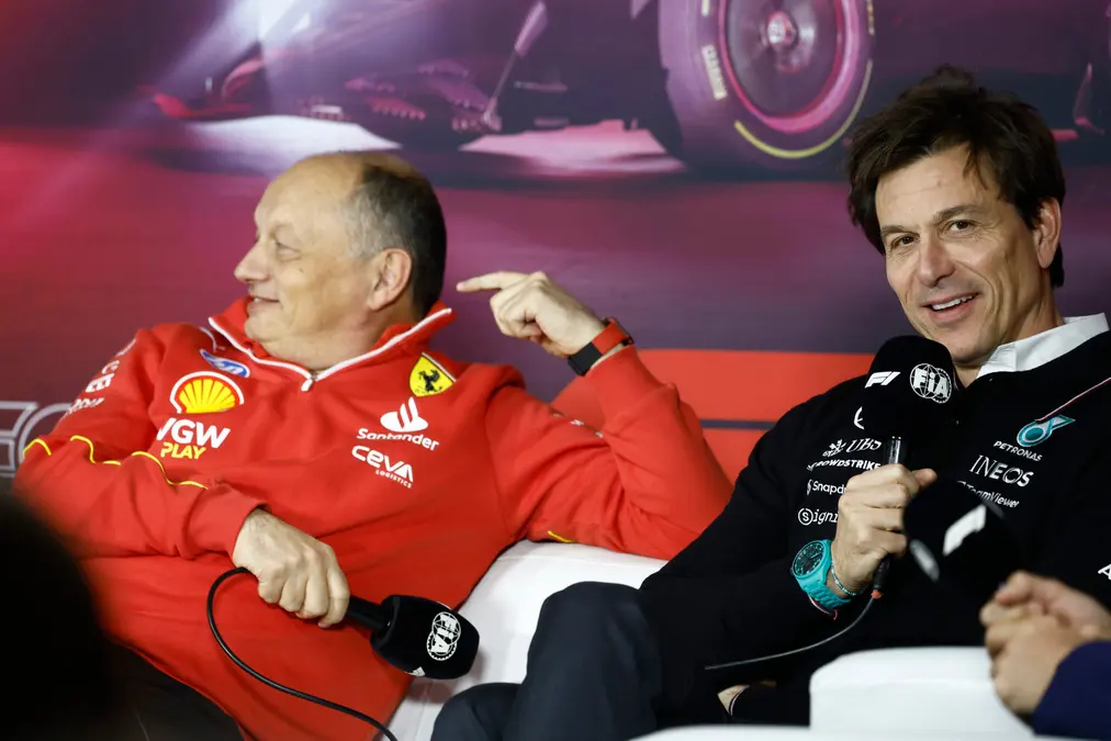 Mercedes defiende la permanencia de Vasseur en Ferrari: “No encontrarán a nadie mejor”