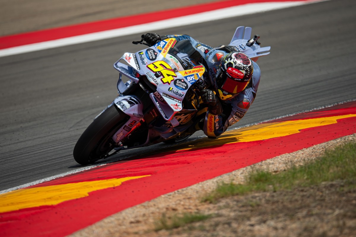 Aldeguer relativiza importância de moto atualizada e traça meta para 2026 na MotoGP