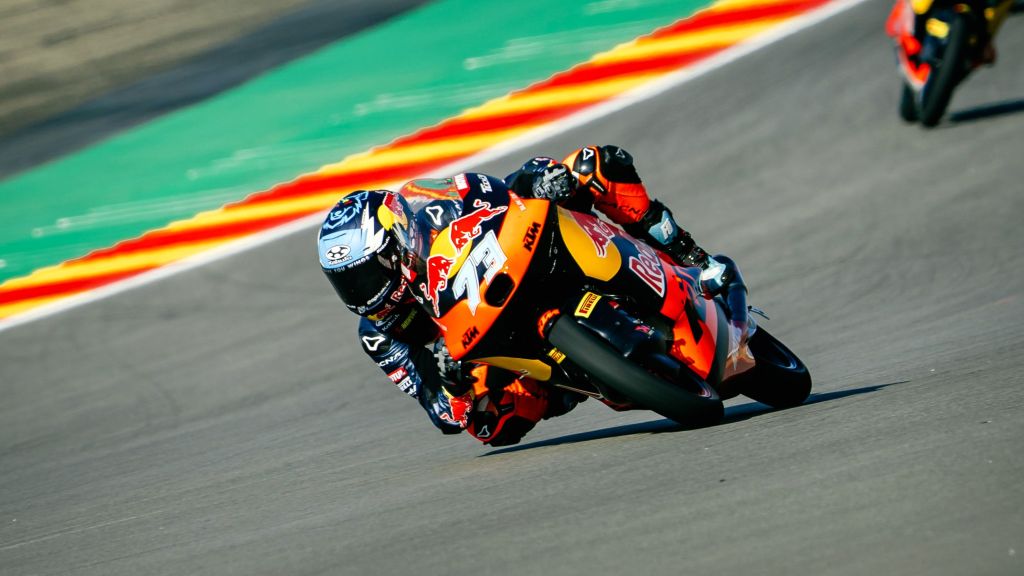 Rueda comanda el entrenamiento de Moto3 en Aragón; Perrone pasa a la Q2 tras ser 11°