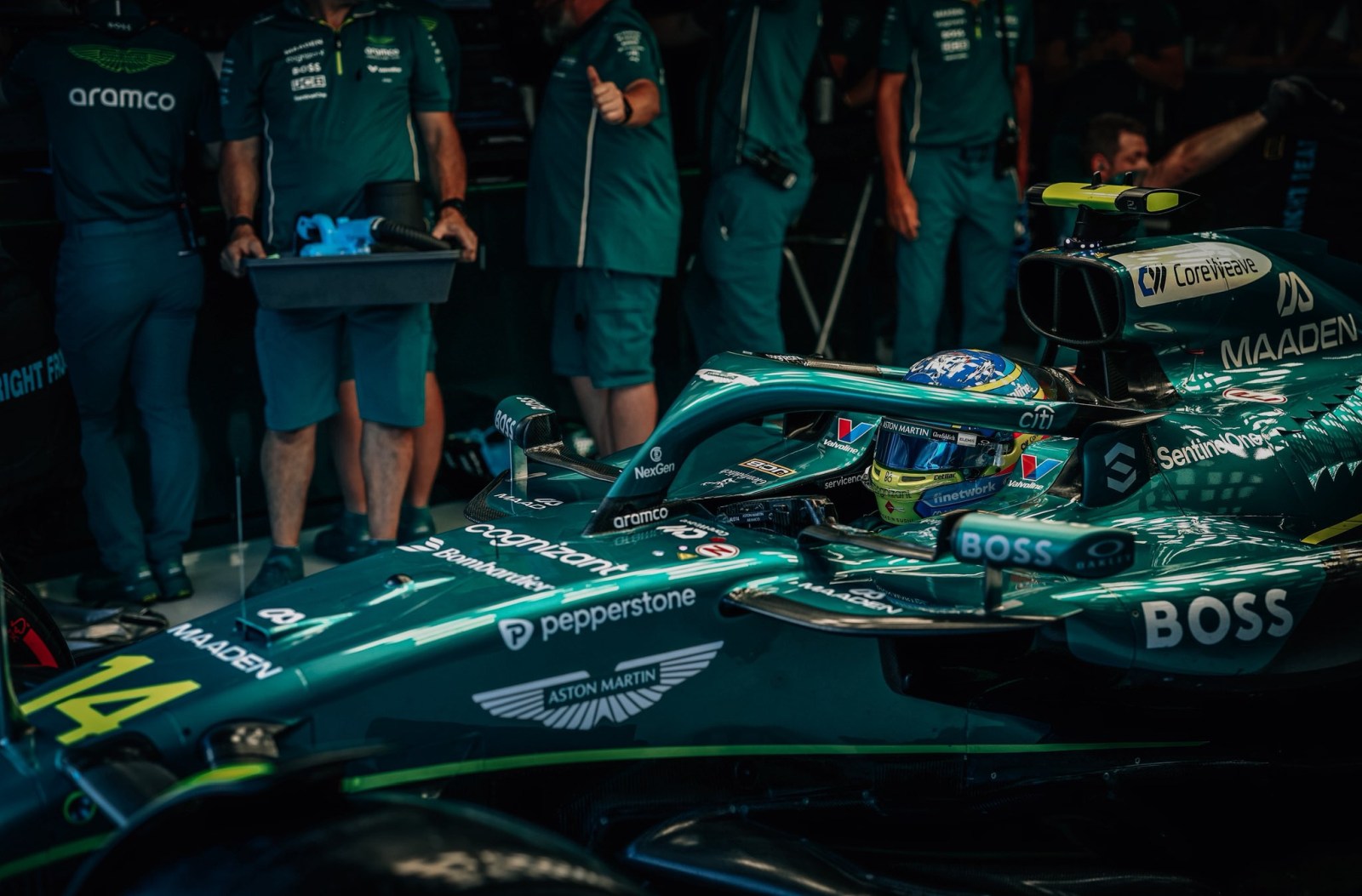 Alonso mira pontos na Áustria, mas admite incômodo: “Não fiquei totalmente confortável”