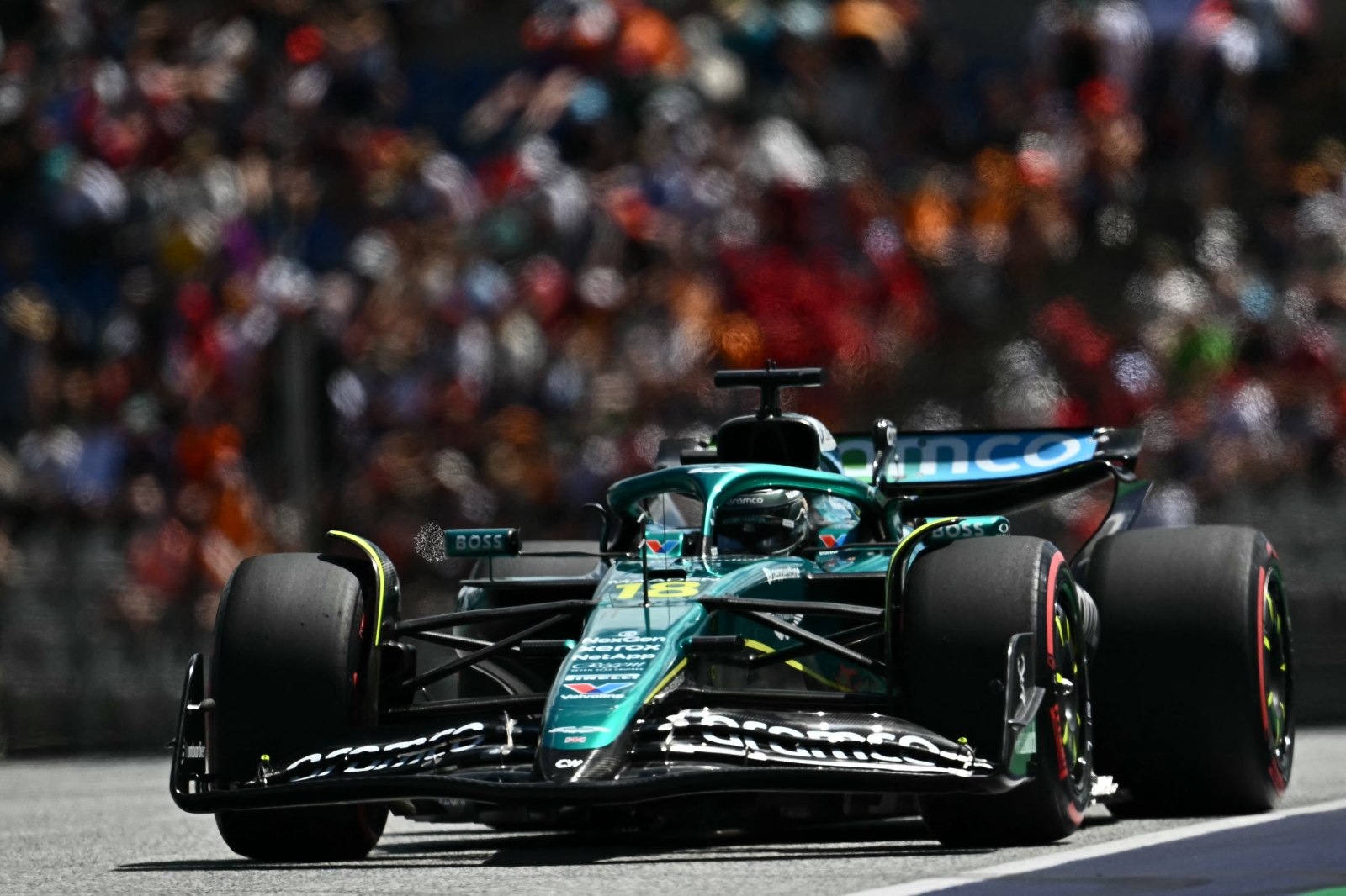 Stroll culpa calor e pneus por 14º lugar na Áustria: “Sabíamos que seria difícil”