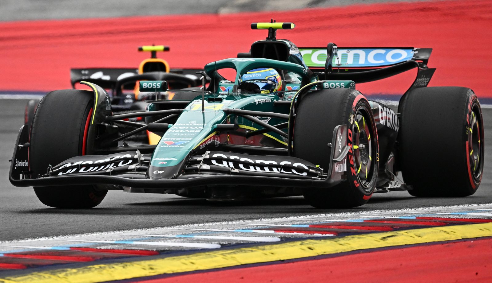 Alonso aspira a puntuar en Austria, pero admite: «No estuve del todo cómodo»