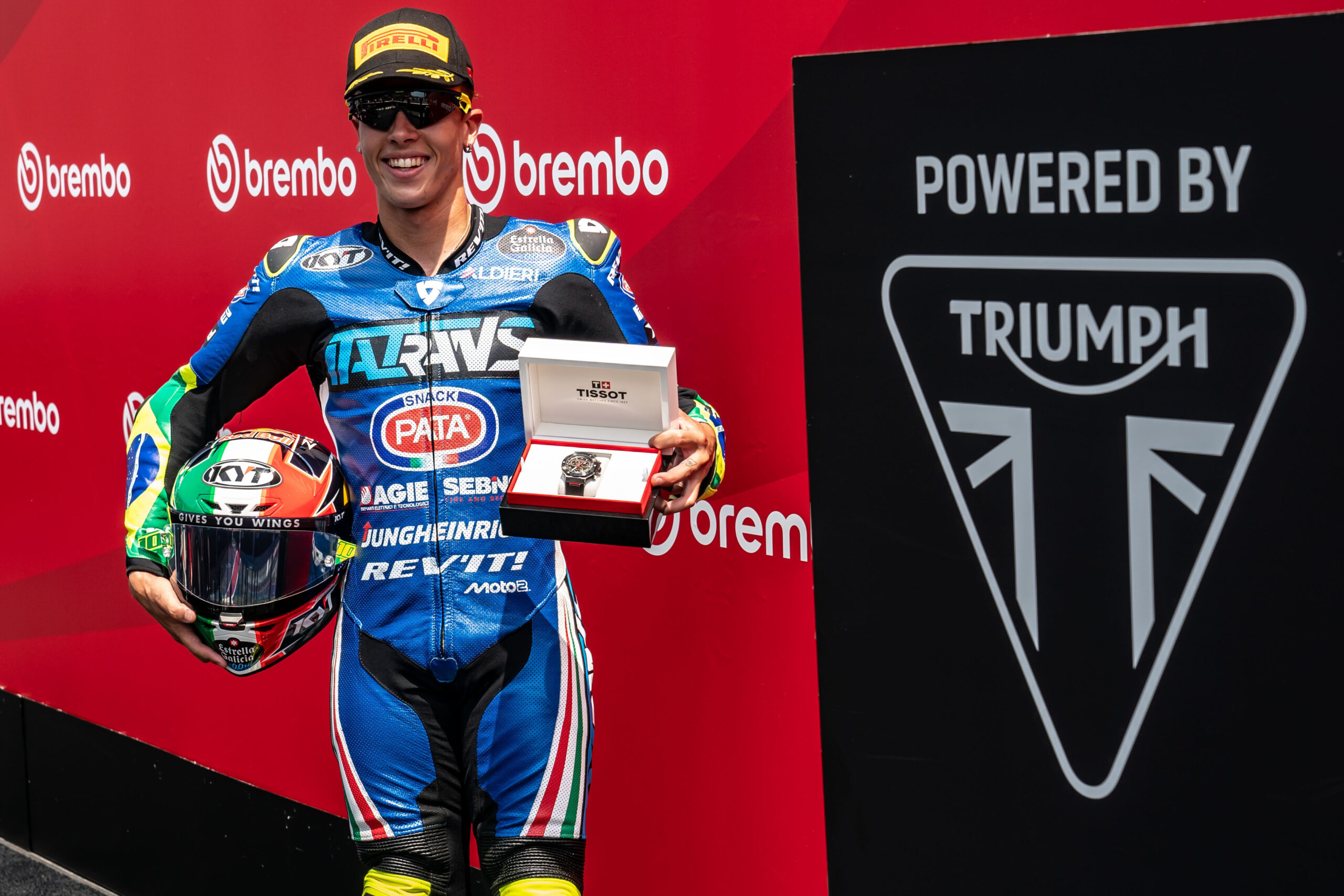 Moreira destaca “volta forte” e celebra 2ª pole consecutiva na Moto2: “Muito satisfeito”