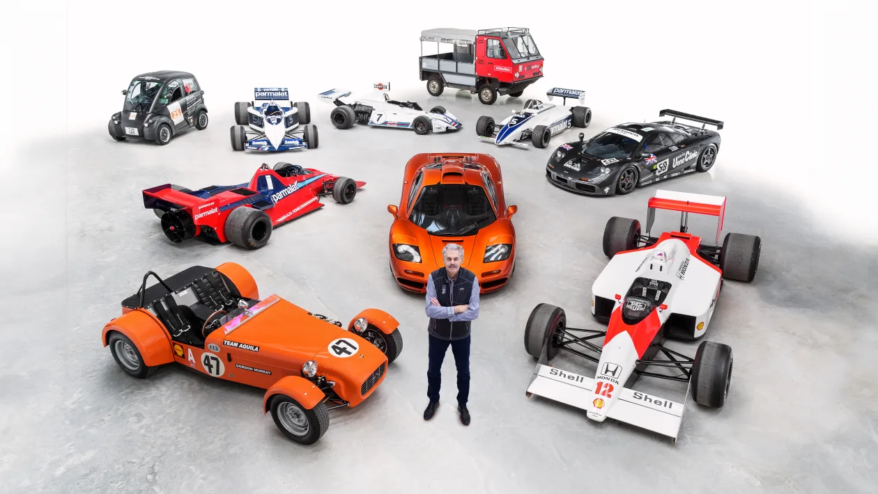 Lendário projetista da F1, Gordon Murray revela diagnóstico de câncer no esôfago
