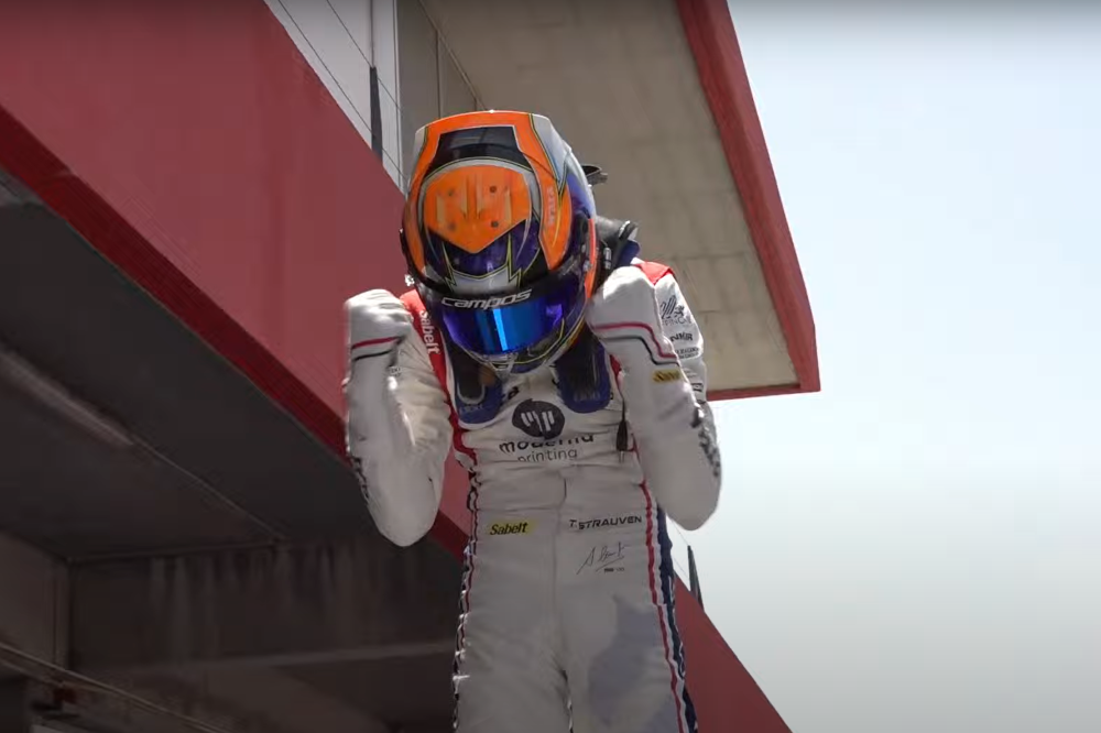 Strauven passeia em Portimão e também vence corridas 2 e 3 da F4 Espanhola