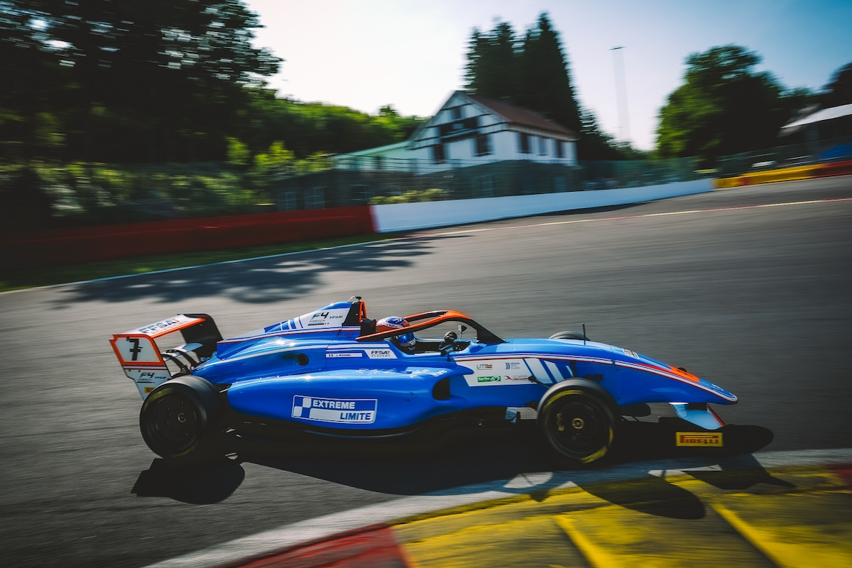 Roussel vence duas vezes e Dorison leva uma na tripleta da F4 Francesa em Spa
