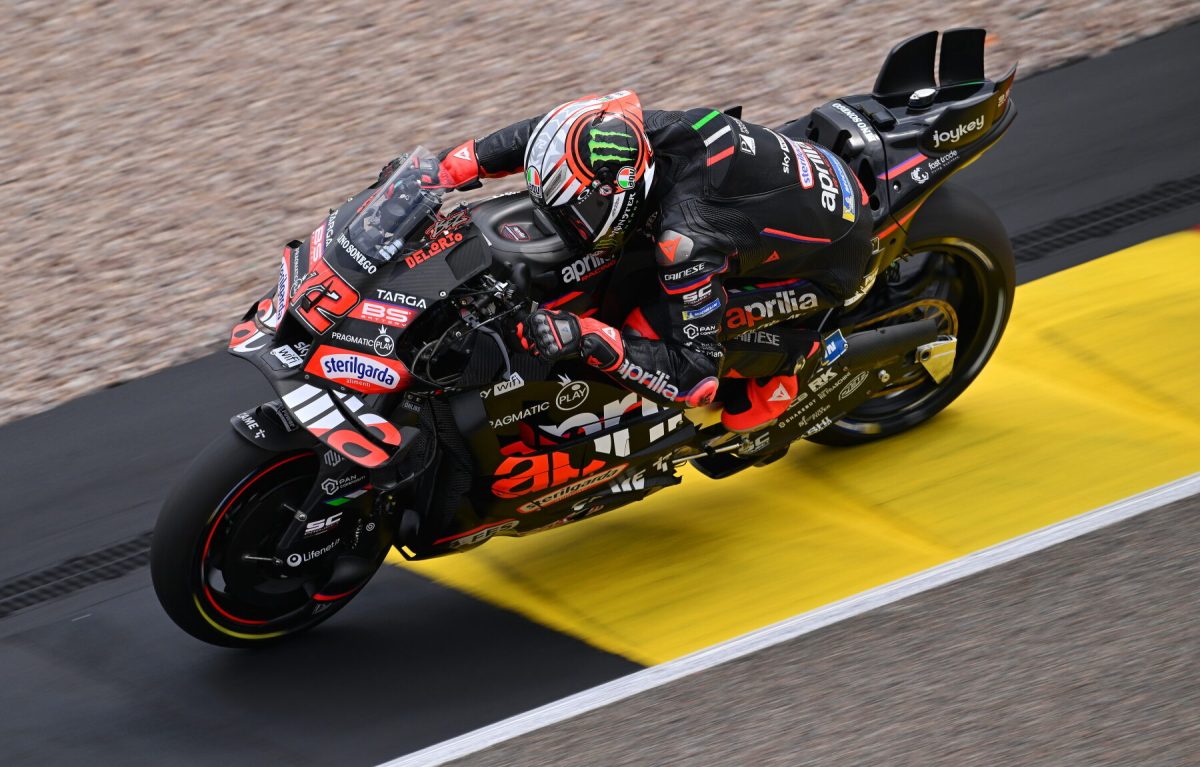Aprilia vê Bezzecchi “referência”, mas descarta ter pilotos 1 e 2: “Cronômetro que fala”