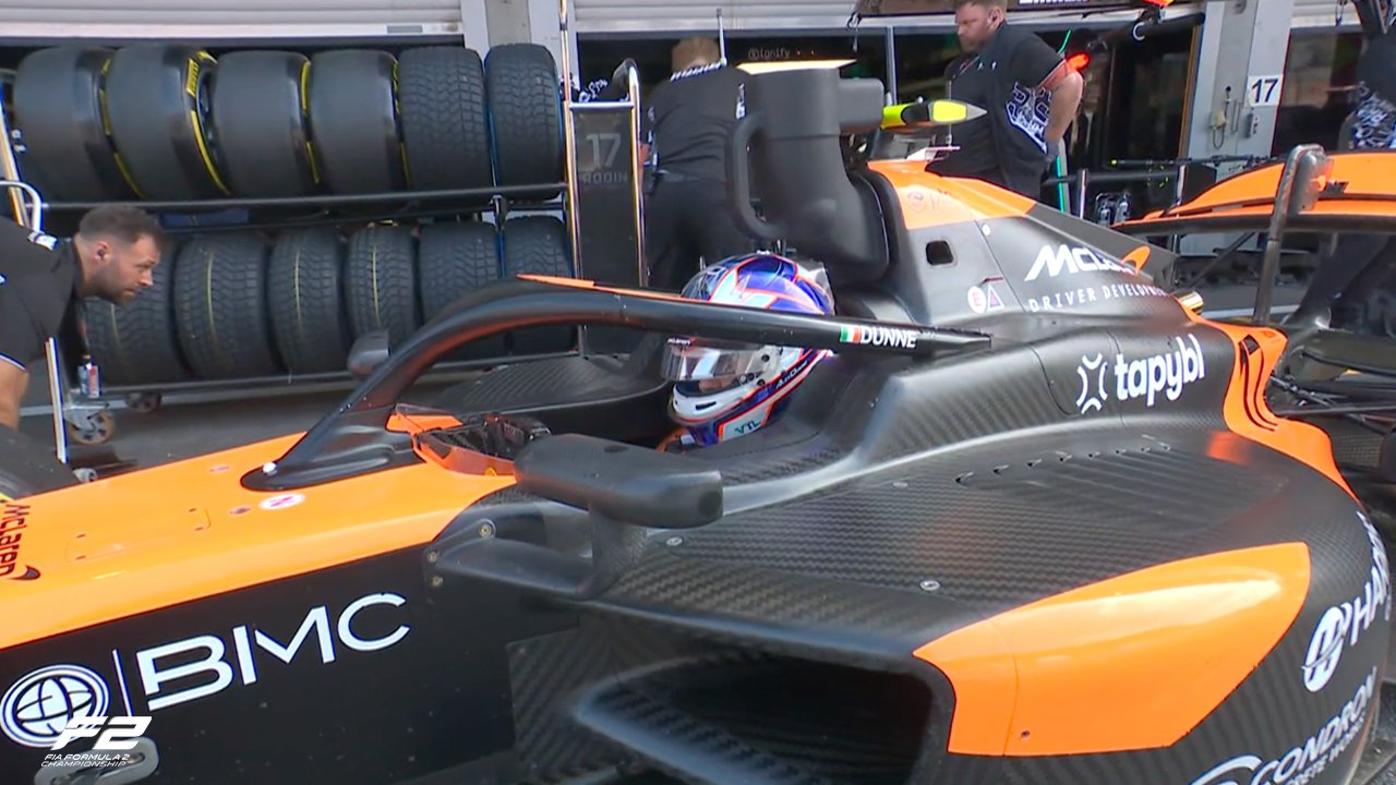 Dunne destrói concorrência e crava pole-position da rodada da Bélgica da Fórmula 2