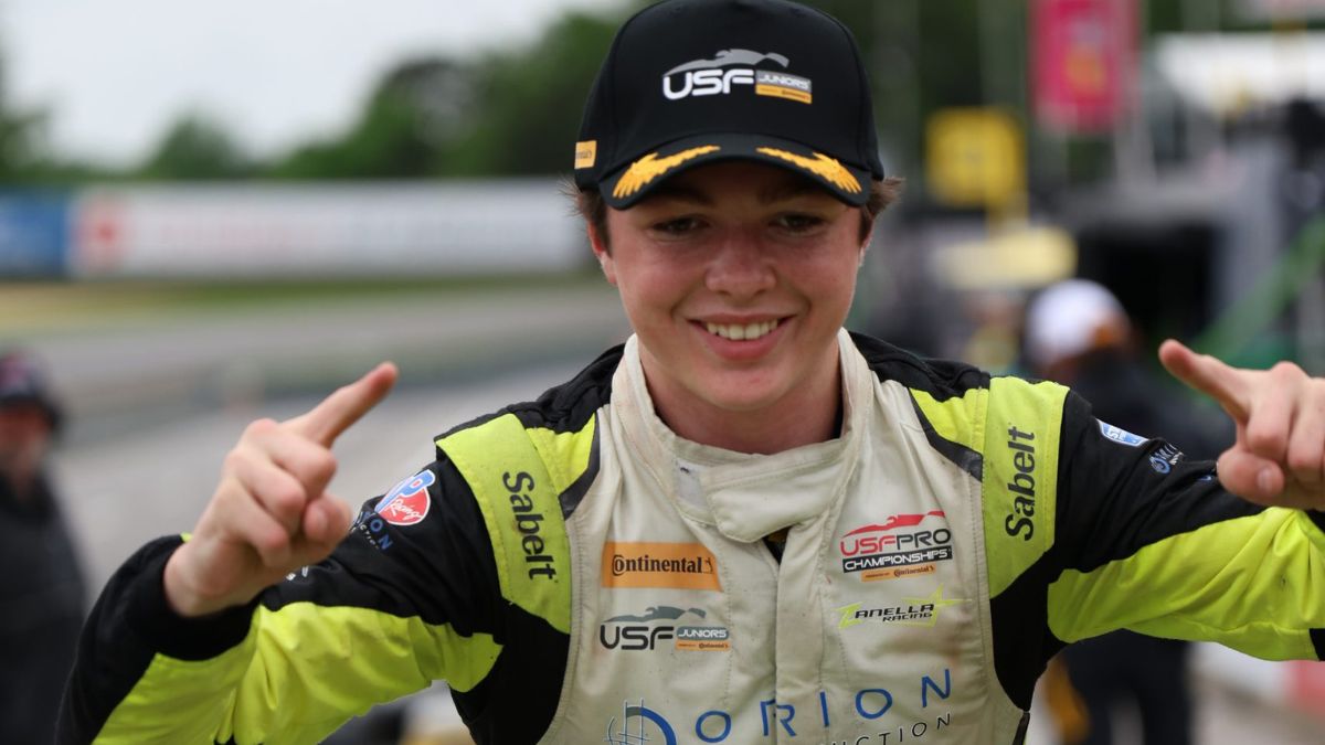 Fisher domina e vence corrida 2 da USF Juniors em Mid-Ohio. Vergara é 3º